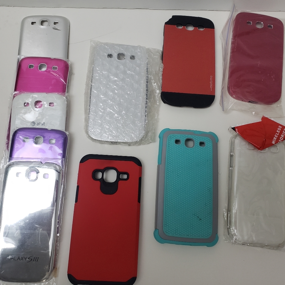 Galaxy S3 cell phone case/cover lot
